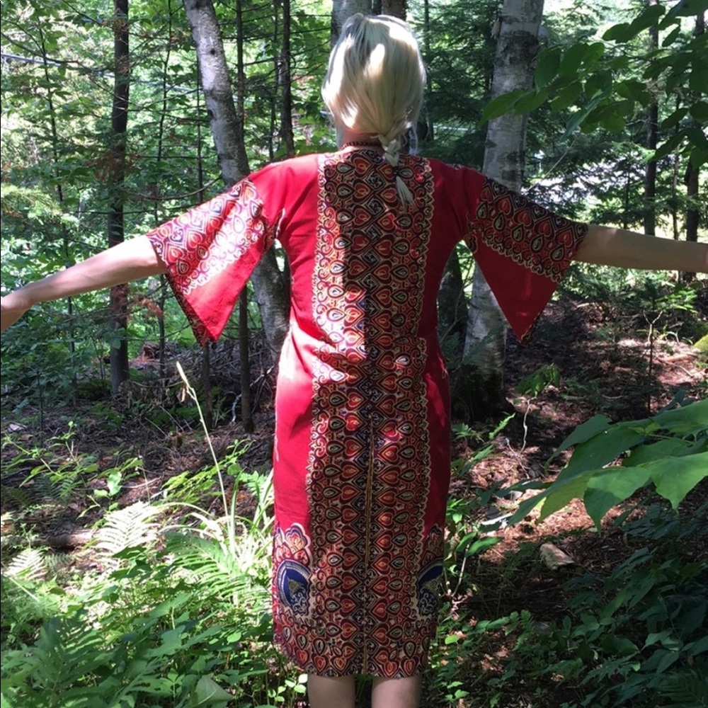Handmade vintage dress bell sleeves!!